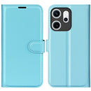 OPPO Reno14 F PU Wallet Case [LightBlue]