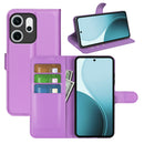 OPPO Reno14 F PU Wallet Case [Purple]