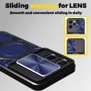 OPPO Reno14 F 5G Ring Kickstand Case w/ Camera Cover [Black]