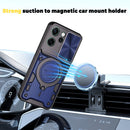 OPPO Reno14 F 5G Ring Kickstand Case w/ Camera Cover [Navy]