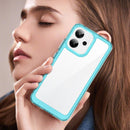 OPPO Reno14 F 5G Soft TPU Bumper Case [Clear Blue]