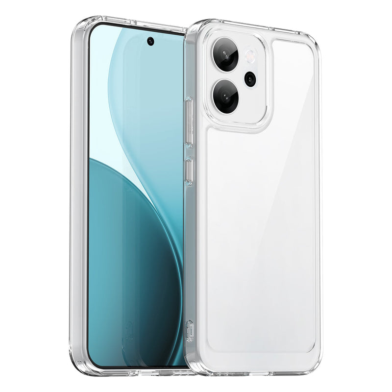 OPPO Reno14 F 5G Soft TPU Bumper Case [Clear]
