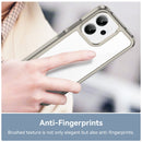 OPPO Reno14 F 5G Soft TPU Bumper Case [Clear Grey]