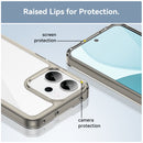 OPPO Reno14 F 5G Soft TPU Bumper Case [Clear Grey]