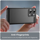 OPPO Reno14 Pro Carbon Fibre Brushed Case [Black]