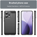 OPPO Reno14 Pro Carbon Fibre Brushed Case [Black]