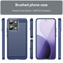 OPPO Reno14 Pro  Carbon Fibre TPU Case Slim Shockproof Cover Navy
