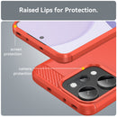OPPO Reno14 Pro Carbon Fibre Brushed Case [Red]