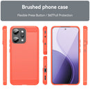 OPPO Reno14 Pro Carbon Fibre Brushed Case [Red]