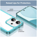 OPPO Reno14 Pro 5G Soft TPU Bumper Case [Clear Blue]