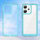 OPPO Reno14 Pro 5G Soft TPU Bumper Case [Clear Blue]