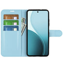 OPPO Reno14 PU Wallet Case [LightBlue]