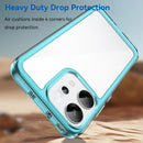 OPPO Reno14 5G Soft TPU Bumper Case [Clear Blue]