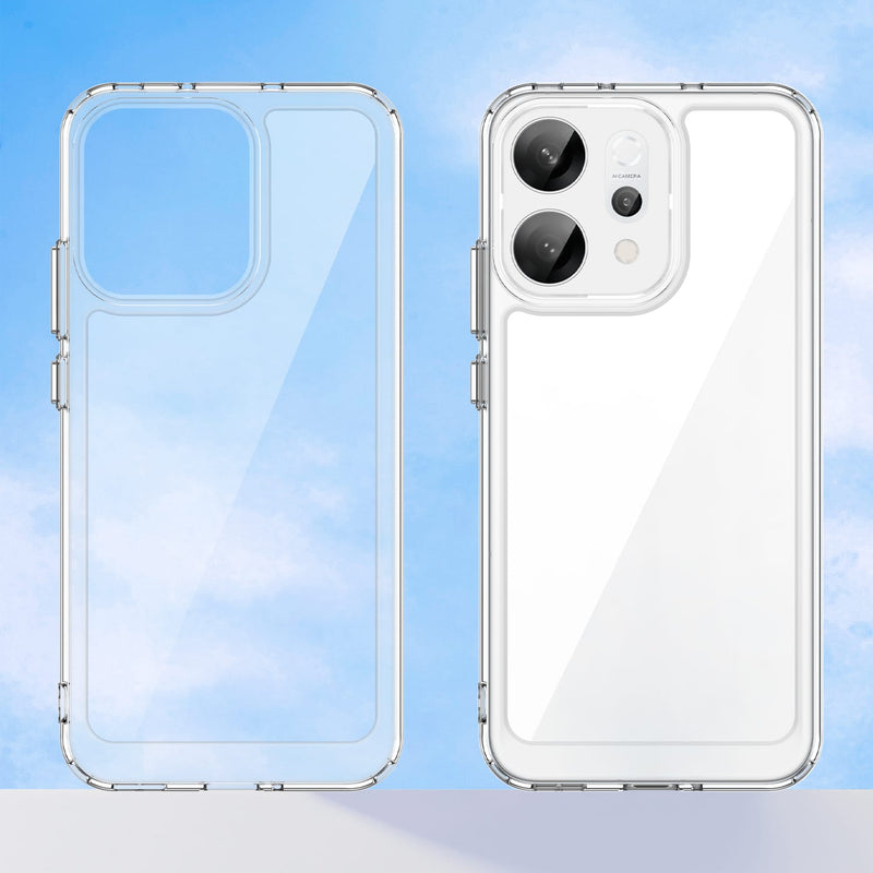 OPPO Reno14 5G Soft TPU Bumper Case [Clear]