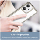 OPPO Reno14 5G Soft TPU Bumper Case [Clear Grey]