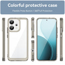 OPPO Reno14 5G Soft TPU Bumper Case [Clear Grey]