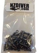 Sleeve with Crane swivel 1.6mm  PKT 20