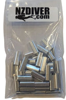 Aluminum Sleeves 2.0mm Crimp  PKT 50