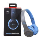 P47 Wireless Headphones (Blue) Electronics Accessories