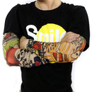 Pack of 6 Arm Sleeve Stretch Costume Fake Tattoo Stocking 2