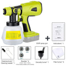 Paint Sprayer HVLP Spray Paint Gun fits Ryobi 18V Battery 4