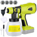 Paint Sprayer HVLP Spray Paint Gun fits Ryobi 18V Battery 1
