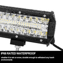 Pair 7inch Led Work Light Bar Spot Flood Offroad Driving