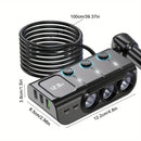 PD Fast Charging Car Lighter Adapter Splitter Cigarette