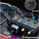 PD Fast Charging Car Lighter Adapter Splitter Cigarette