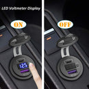PD Type C USB Car Charger and QC 3.0 Charger 12V Power