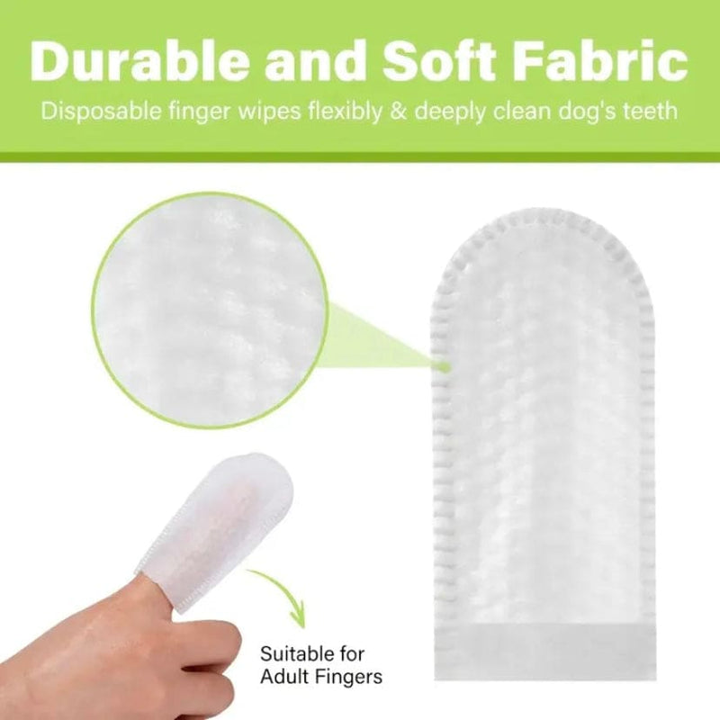 Pet Dental Care Finger Wipes - Tools & Kits (multipurpose)
