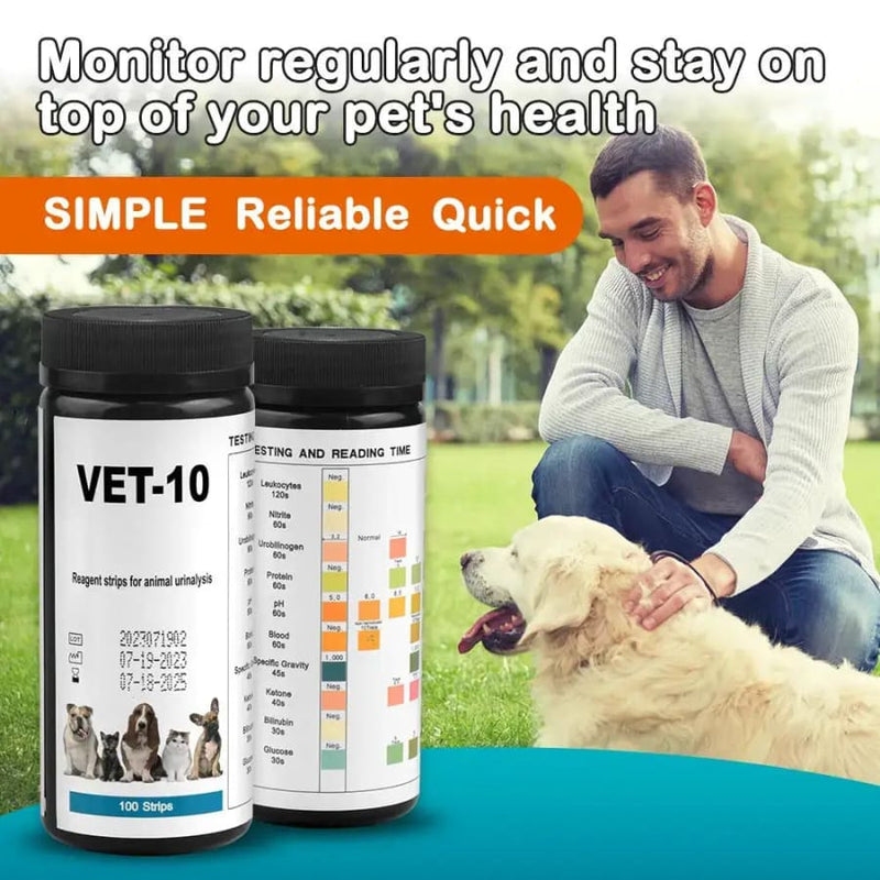 Pet Health Urine Test Strips - Tools & Kits (multipurpose)