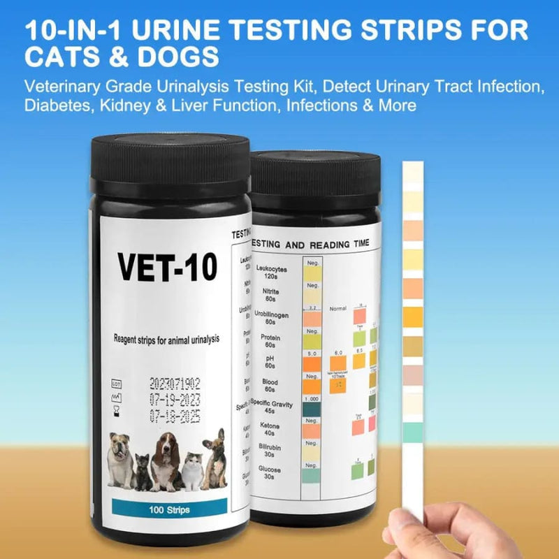 Pet Health Urine Test Strips - Tools & Kits (multipurpose)