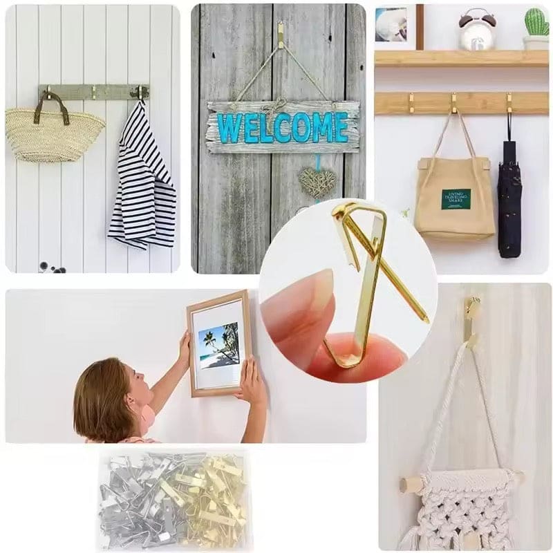 Picture Hooks & Nails x 50 Tools & Kits (multipurpose)