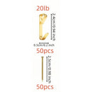 Picture Hooks & Nails x 50 - Tools & Kits (multipurpose)