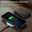 DG.MING Detachable Magnetic Wallet Case with Zipper Pocket for Pixel 10 ProXL [Black]