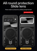 Google Pixel 10 Pro XL Ring Kickstand Case w/ Camera Cover [Black]