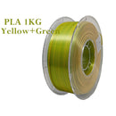 PLA 3D Printing Filament 1KG - Yellow + Green 1