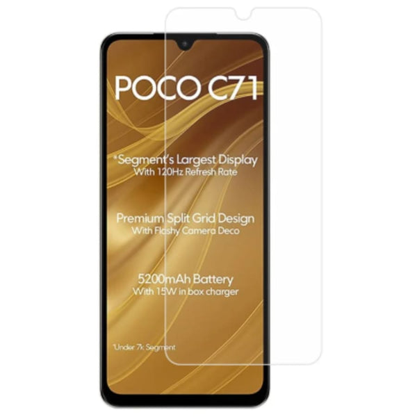 POCO C71 Hydrogel Screen Protector (Pack of 2) Screen