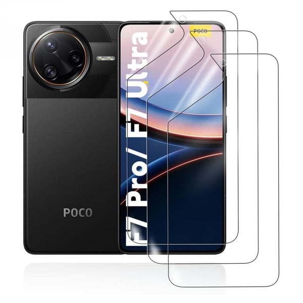 POCO F7 Pro Hydrogel Screen Protector (Pack of 2) Screen