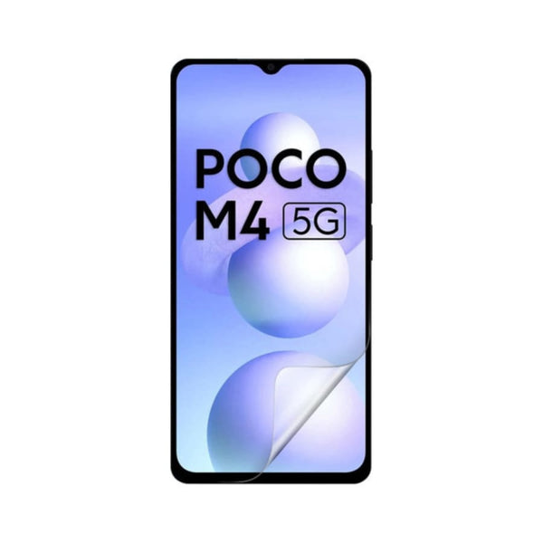 POCO M4 5G Hydrogel Screen Protector (Pack of 2) Screen