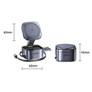 Portable 3-in-1 Magnetic Wireless Charger Charging Stand 7