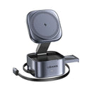 Portable 3-in-1 Magnetic Wireless Charger Charging Stand 1