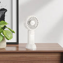 Portable Electric Fan w/ Handheld & Desktop Stand 4