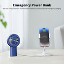 Portable Misting Fan 4000mAh Rechargeable Handheld Fan 4