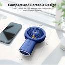Portable Misting Fan 4000mAh Rechargeable Handheld Fan 6
