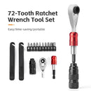 Portable Tool Repair Tools Kits Ratchet Wrench Set Torque
