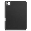 Premium Quality Tri-fold PU Leather Case with Pencil Holder