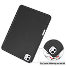 Premium Quality Tri-fold PU Leather Case with Pencil Holder
