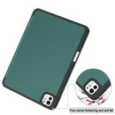 Premium Quality Tri-fold PU Leather Case with Pencil Holder